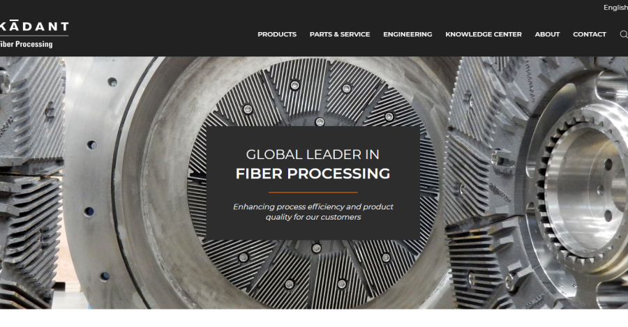 Discover the new Kadant Fiber Processing Website